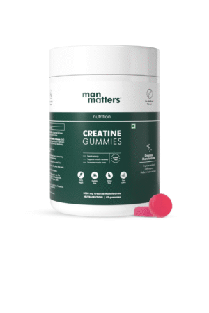 Man Matters Creatine Gummies With No Added Sugar