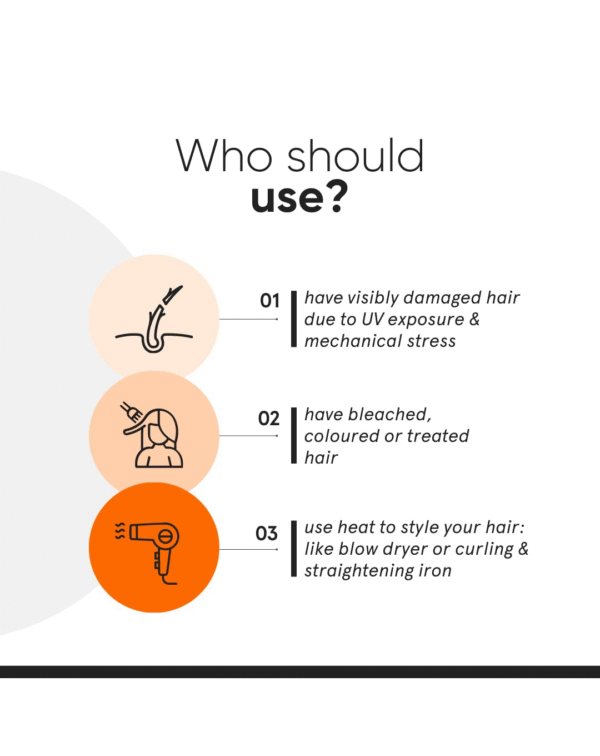 Minimalist Serum for Repairing Damaged Hair | Maleic Bond Repair Complex 05% Hair Serum with Amino Acids - Image 4