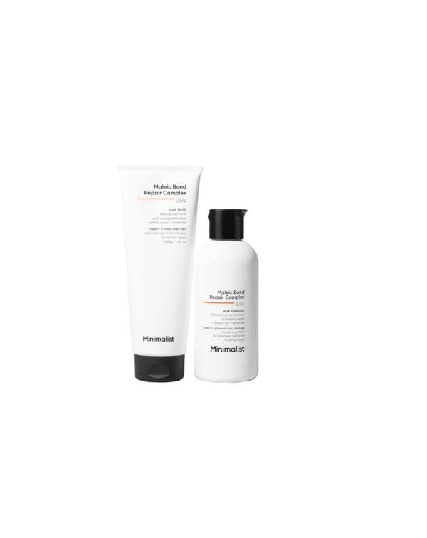 Minimalist Maleic Bond Repair Complex Shampoo & Conditioner Combo (Hair Shampoo & Mask)