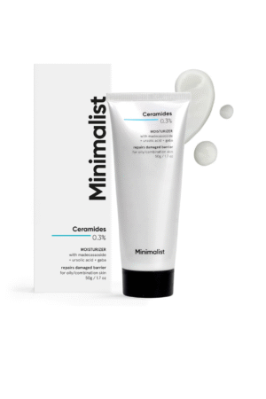 Minimalist 0.3% Ceramide Face Moisturizer For Barrier Repair & Deep Moisturization