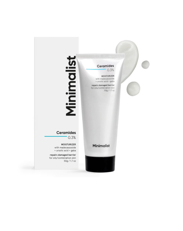 Minimalist 0.3% Ceramide Face Moisturizer For Barrier Repair & Deep Moisturization