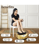 JSB HF91 Blood Circulation Foot Massager Machine Vibration with Accupressure Mat