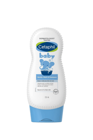 Cetaphil Baby Shampoo & Wash, White, Chamomile, 230 ml