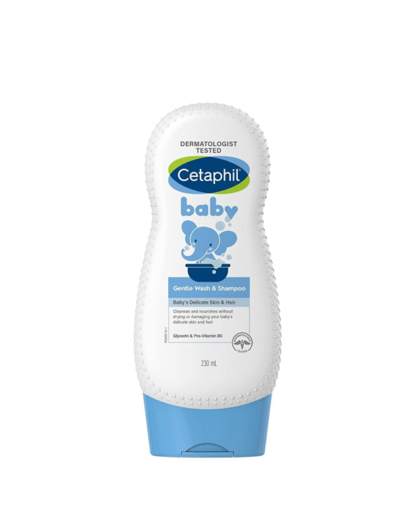 Galderma Cetaphil Baby Gentle Wash And Shampoo (230Ml) - Pack Of 2 - Image 2