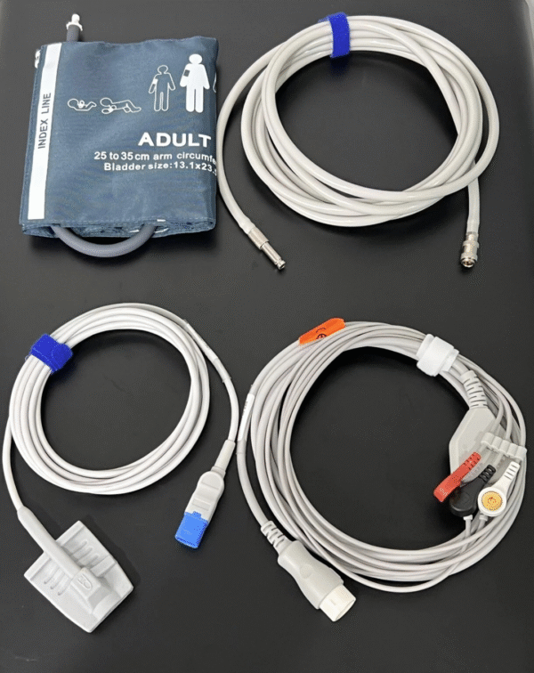 Philips Intellivue Module M3001A w/ Accessories SpO2, NiBP, ECG - Ships Same Day - Image 2