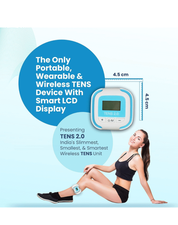 UltraCare PRO Tens 2.0 Wireless Tens Machine For Physiotherapy Massager|10 Modes 25 Intensity Levels|Rechargeable - Image 2