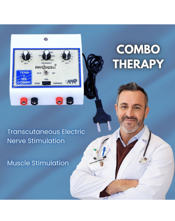 Physiowell Mini Tens+Ms Transcutaneous Electrical Nerve Stimulation With Muscle Whole_Body Stimulator - Image 2