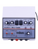 Physiowell Muscle Stimulator Tens+MS Deluxe Machine for Physiotherapy Tens Machine (Sticky Pads)