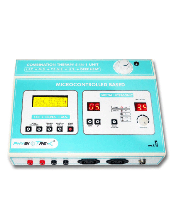 PHYSIOTREX Physiotrack New (5 In 1) Ift 10Ns Ms Us Deep Heat Therapy Machine - Image 2