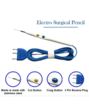 ALEXERA HEALTHCARE 5 Pieces Disposable ElectroSurgical Control Pencil White Colour for Hospitals Use Cautery Pencil
