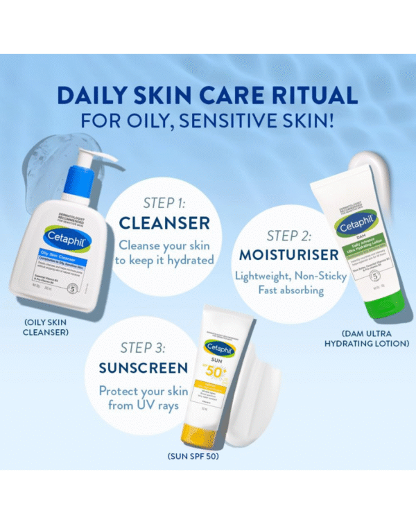 Cetaphil Oily Skin Cleanser, Daily Face Wash For Oily, Acne Prone Skin, Gentle Foaming, 250Ml - Image 4