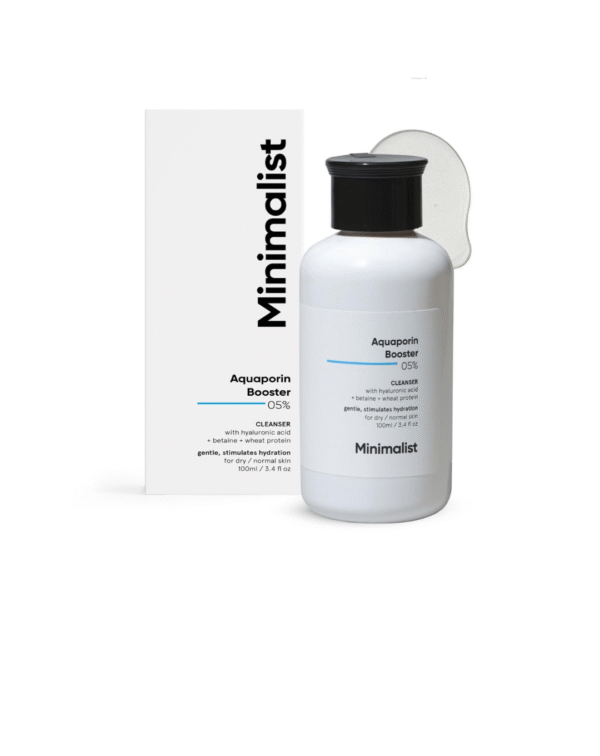Minimalist 5% Aquaporin Booster | Hydrating Face Wash For Dry Skin with Hyaluronic Acid