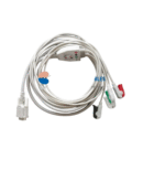 4 Lead ECG Cable N26082011 for TI ADS1292 -Clip On