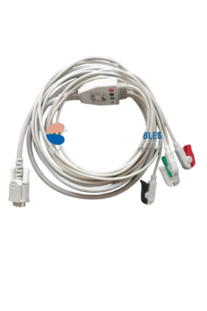 4 Lead ECG Cable N26082011 for TI ADS1292 -Clip On