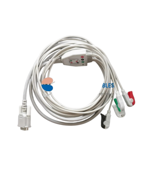 4 Lead ECG Cable N26082011 for TI ADS1292 -Clip On