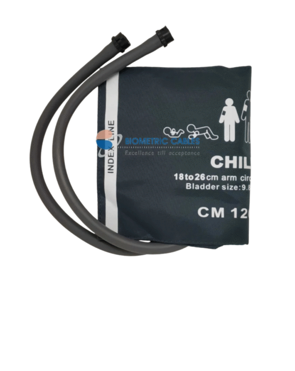 GE NIBP Double Tube Pediatric Cuff Compatible with Solar 8000/Solar 8000M