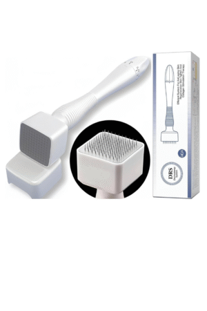 MORTON DAVIES 140 Titanium Adjustable Micro Needles Facial Derma Roller Kit for Skin Repair, Face, Hair & Beard Growth