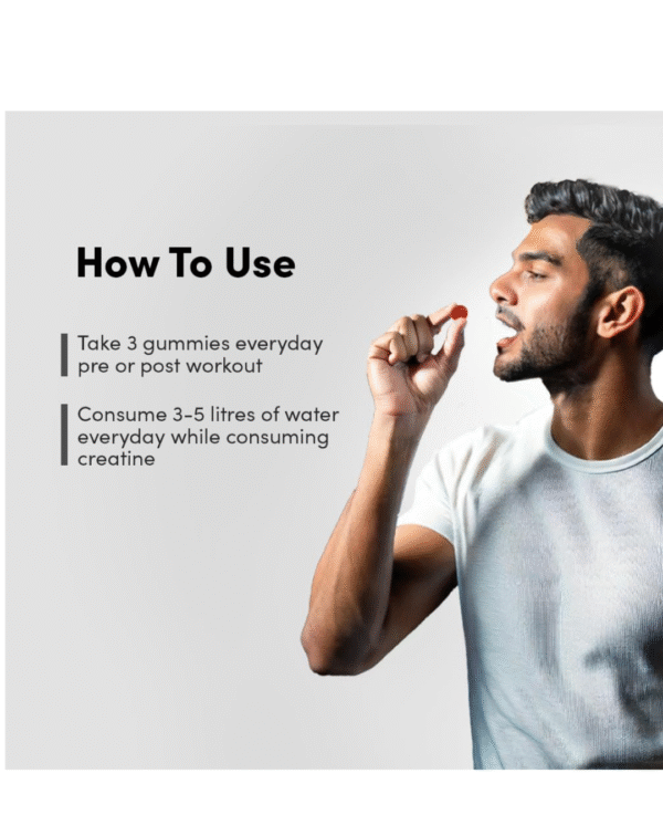 Man Matters Creatine Gummies With No Added Sugar - Image 4