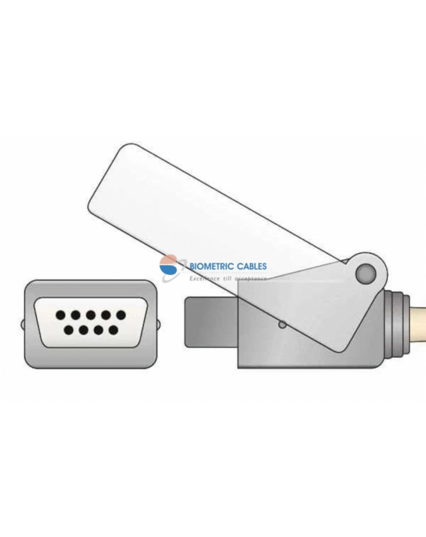 L&T SpO2 Extension Cable Compatible with Planet 30/ Planet 40/ Schiller - Image 3