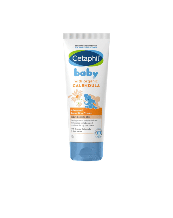 Cetaphil Baby Cream, Face & Body Moisturizing Cream | Advance Protection | Gentle & Soft with Organic Calendula 85gm