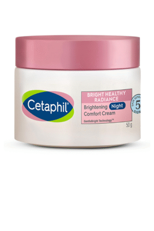 Cetaphil Brightening Night Comfort Cream - 50 g| For Dark Spots, Uneven Skin Tone