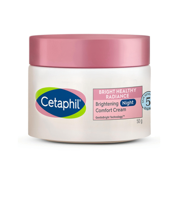 Cetaphil Brightening Night Comfort Cream - 50 g| For Dark Spots, Uneven Skin Tone