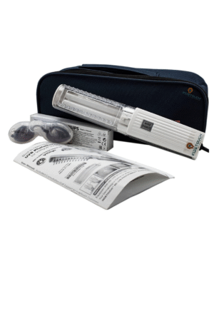 INDETOUCH NBUVB Phototherapy Light Device; Treatment For Psoriasis, Vitiligo, Eczema, Dandruff/Full Set