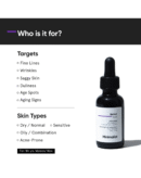 Minimalist Retinol 0.6% Mid-Strength Anti Aging Face Serum For Unisex
