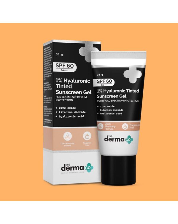 The Derma Co 1% Hyaluronic Tinted Sunscreen - Image 2