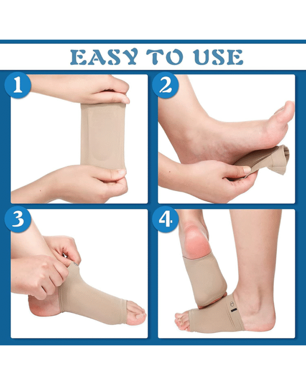GRANVILL Foot Care Plantar Fasciitis Arch Support Sleeves for foot pain,muscle relaxation - Image 2