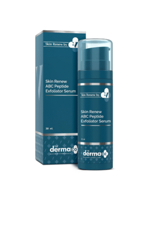 The Derma Co . X Dr.V Skin Renew Abc Peptide Exfoliator Serum With Mandelic Acid,Lactic Acid,And Peptides-30Ml
