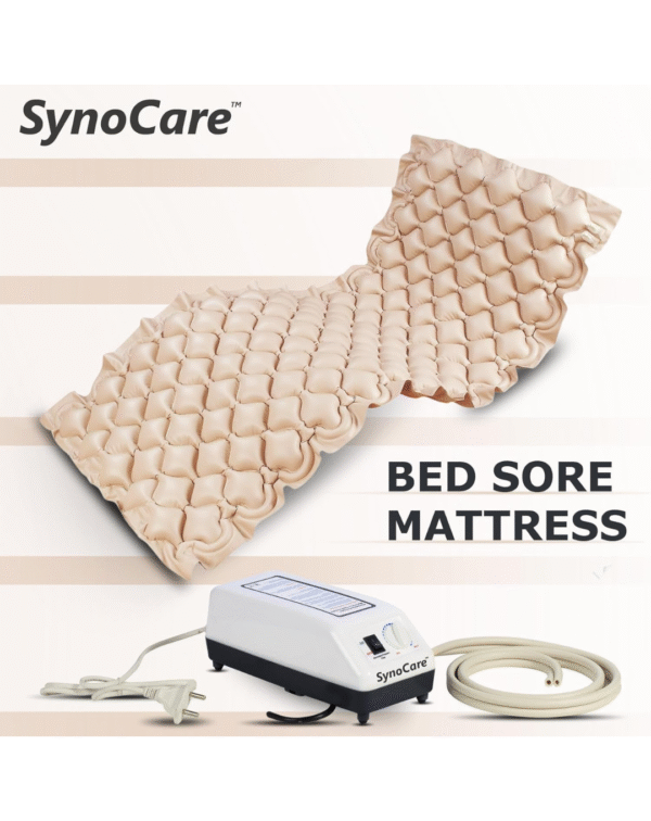 Synocare Anti Decubitus Bubble Air Mattress for Patients with Pump - Image 2