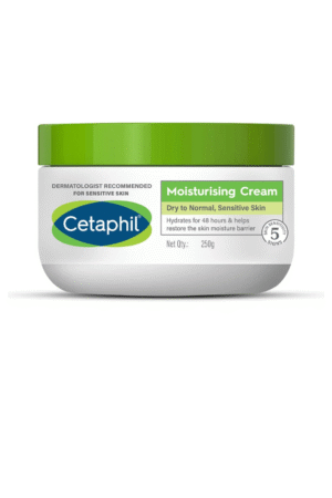 Cetaphil Moisturising Cream for Face & Body,Dry to Normal skin, 250 gm, Paraben & Sulphate free