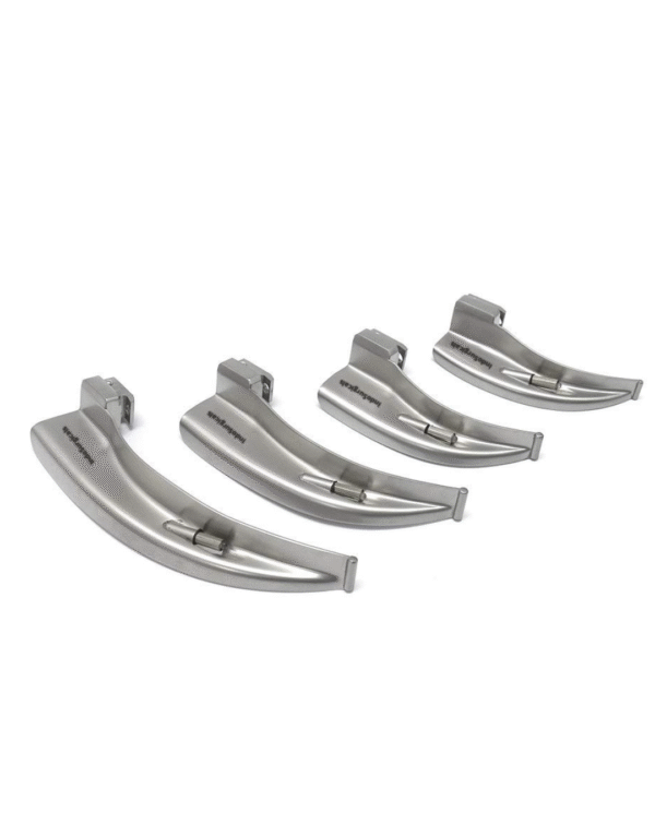 IS IndoSurgicals Laryngoscope Set (Blade Sieze 1, 2, 3 & 4, Macintosh Type) - Image 4