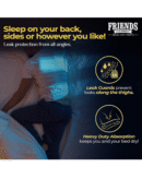 Friends Overnight Adult Diapers Pants Style - 30 Count (Medium) with odour lock