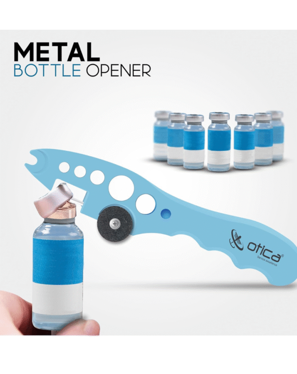 OTICA Ampoule Cutter for Doctors Nurse, Glass Bottle Cap Remover Cutter Ampule Breaker for Hospital and Clinic (Blue) - Image 4