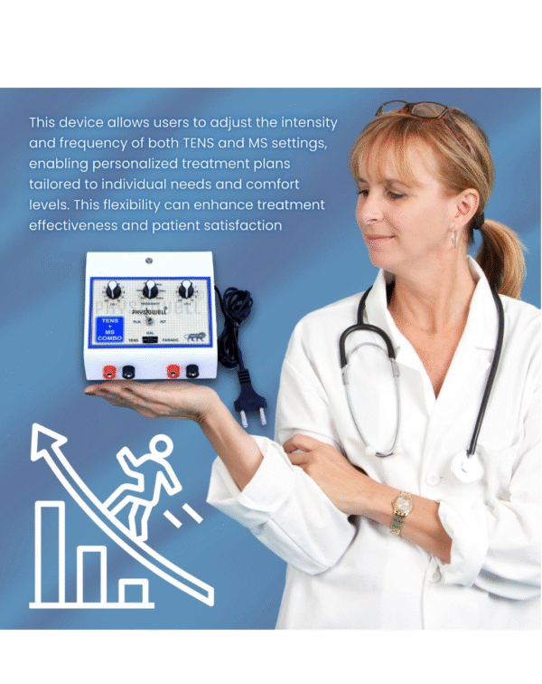 Physiowell Mini Tens+Ms Transcutaneous Electrical Nerve Stimulation With Muscle Whole_Body Stimulator - Image 3
