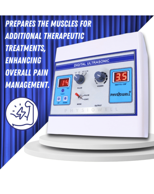 Physiowell Physiotherapy Digital Mini Ultrasonic - Image 3