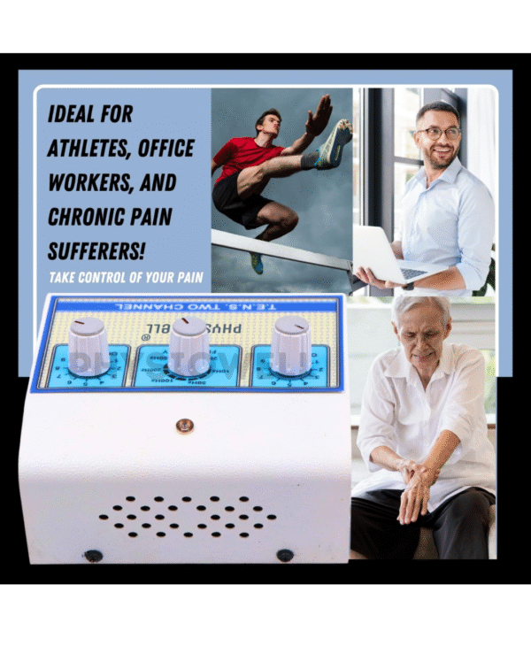 Physiowell Mini Tens 2 Channel Tens Machine for Physiotherapy Nerve Stimulator - Image 3
