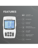 UltraCare PRO Combo3 Plus - Portable IFT Physiotherapy Machine with Advanced TENS & (EMS) Electric Muscle Stimulator Physiotherapy machine