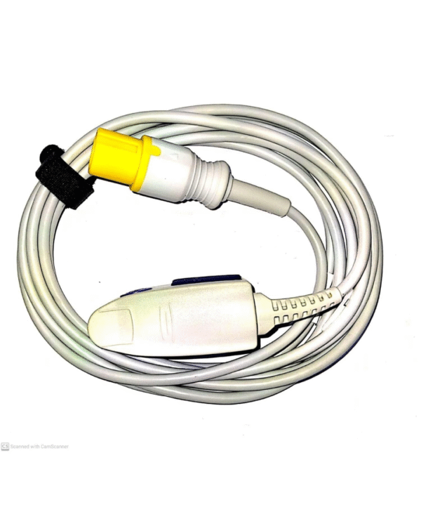 TenTabs Reusable Adult SPO2 Probe with Sensor for Contec Patient Monitor (6 Pin) - Image 3