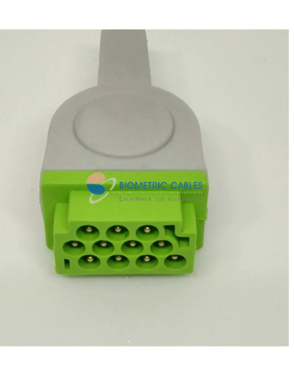 GE 5 Lead ECG Monitoring Cable(Button/Snap) Compatible with Dash 1000/ Dash Pro 2000/Dash Pro 3000 - Image 3