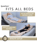 Synocare Anti Decubitus Bubble Air Mattress for Patients with Pump