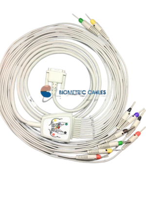 Bionet ECG Recorder Cable Compatible with Comen/Cura