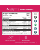 Carbamide Forte Iron Supplement for Women & Men | Folic Acid Tablets with Vitamin C, B12, Zinc