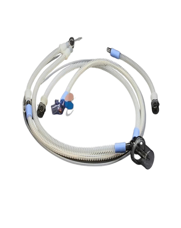 Neonatal Reusable Silicone Single Water Trap Ventilator Circuit Compatible with Draeger Babylog