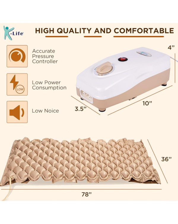 K-Life AM -101 Air Bed for Bed Sores | Anti Bedsore Air Matteress - Image 2