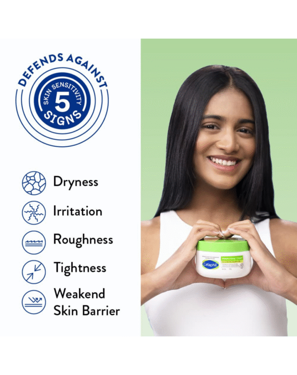 Cetaphil Moisturising Cream for Face & Body,Dry to Normal skin, 250 gm, Paraben & Sulphate free - Image 4