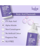 BAKE 2% Kojic Acid Brightening Face Wash with Alpha Arbutin & Niacinamide