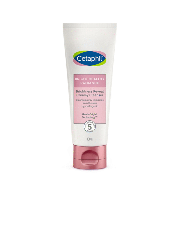 Cetaphil Brightness Reveal Creamy Cleanser - 100 g| Brightening Face Wash for Uneven Skin Tone